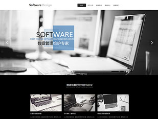 软件模板PC网站模板