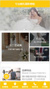 专业婚礼摄影模板手机网站模板