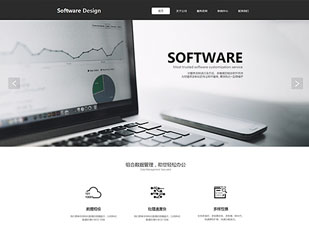 软件模板PC网站模板