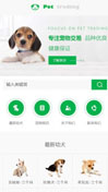 宠物交易模板手机网站模板
